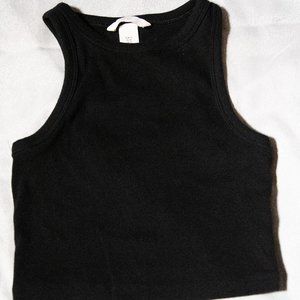 H&M Ribbed Crop Top